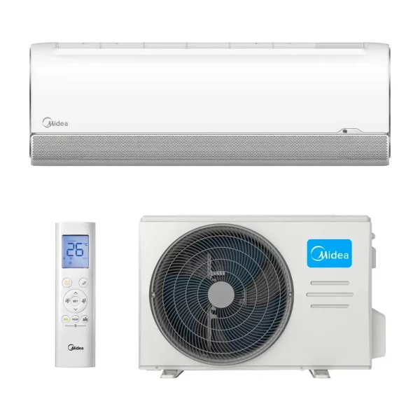 Šilumos siurblys Midea Breezeless+ 3.4kw/3.8kw